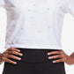 Champion Women's Logo Print Cropped T-Shirt White Size 4X