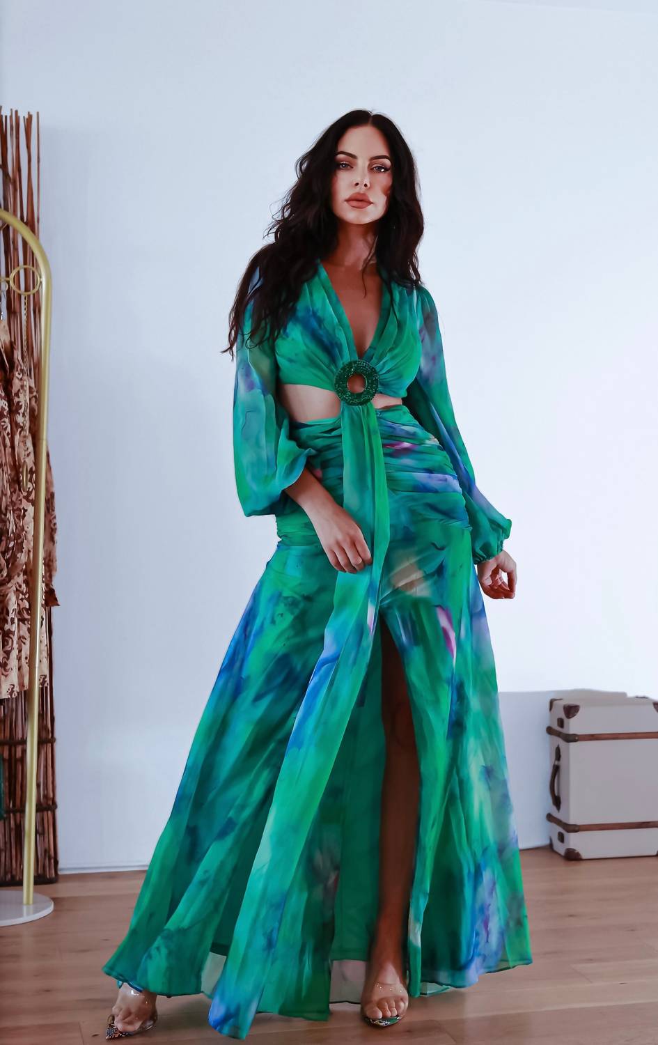 Little Secret Of Mine - Women's O Ring Maxi Dress