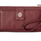 Giani Bernini Women's Softy Grab & Go Leather Wristlet Bag Red Size Regular