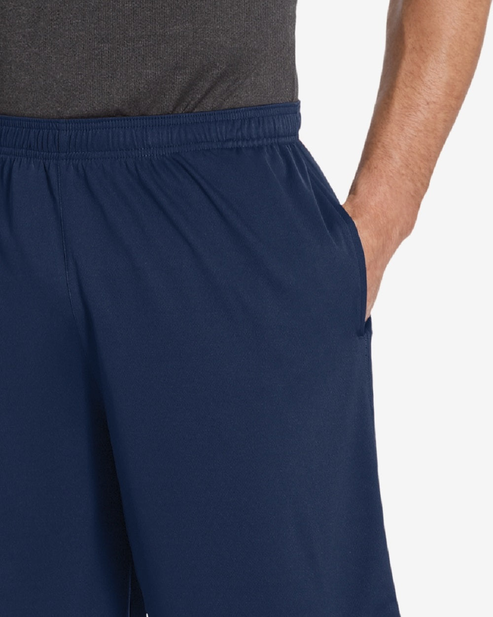 Champion Men's Double Dry Cross-Training 10 Shorts Blue Size Large