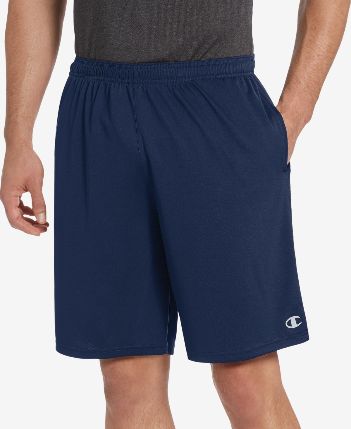 Champion Men's Double Dry Cross-Training 10 Shorts Blue Size Large