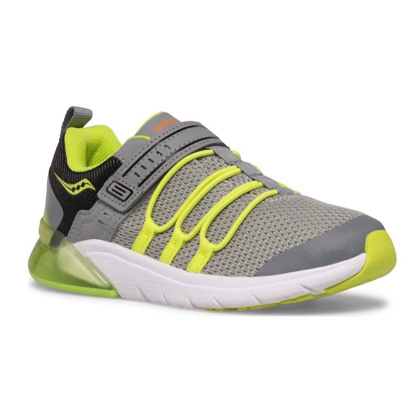 Saucony - Unisex Big Kids Flash Glow 2.0 Sneaker