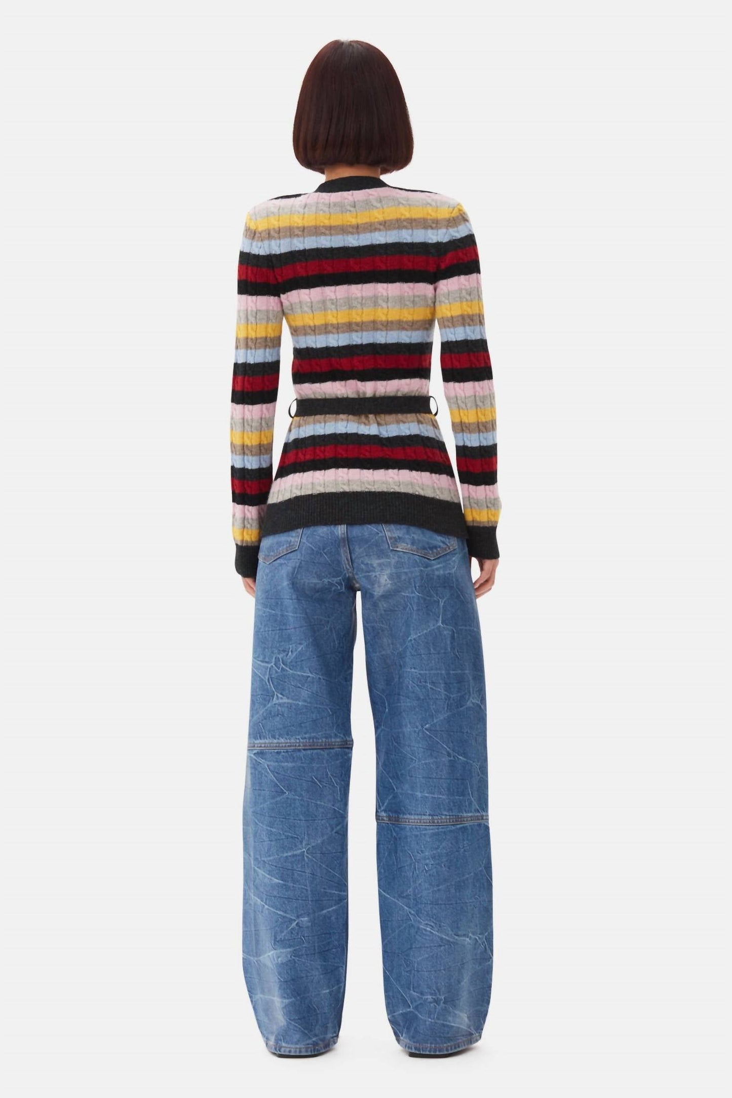 Ganni - Mix Belt Cardigan