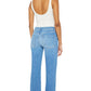 Mother - Mid Rise Rambler Straight Leg Jeans
