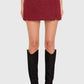 Amanda Uprichard - Dale Tweed Mini Skort