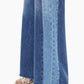 Mother - Tux Sidestepper Sneak Fray Wide Leg Jeans