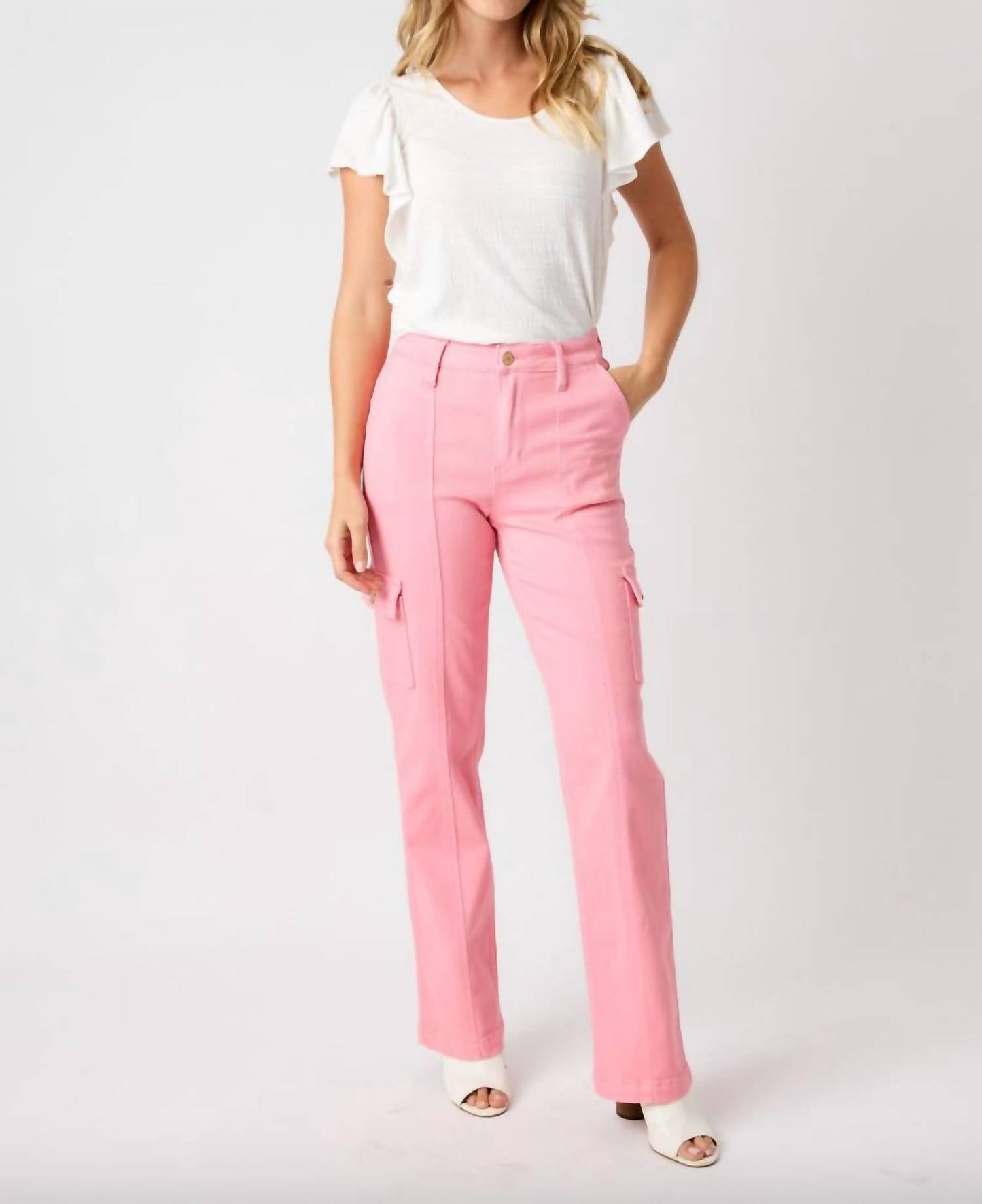 Judy Blue - Straight Leg Cargo Jeans
