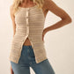 Promesa - Pointelle Knit Top
