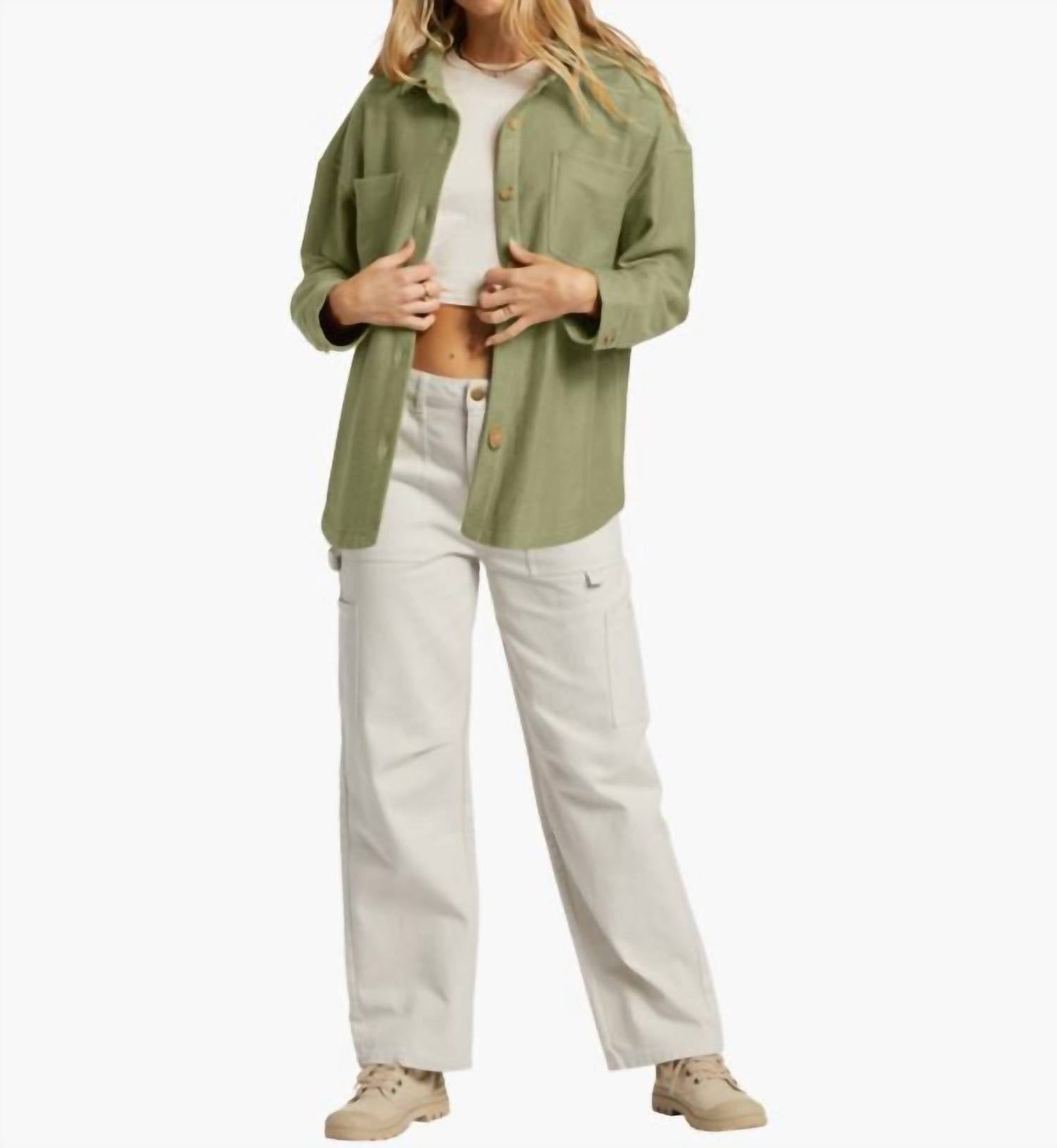 Free People - Button Up Top