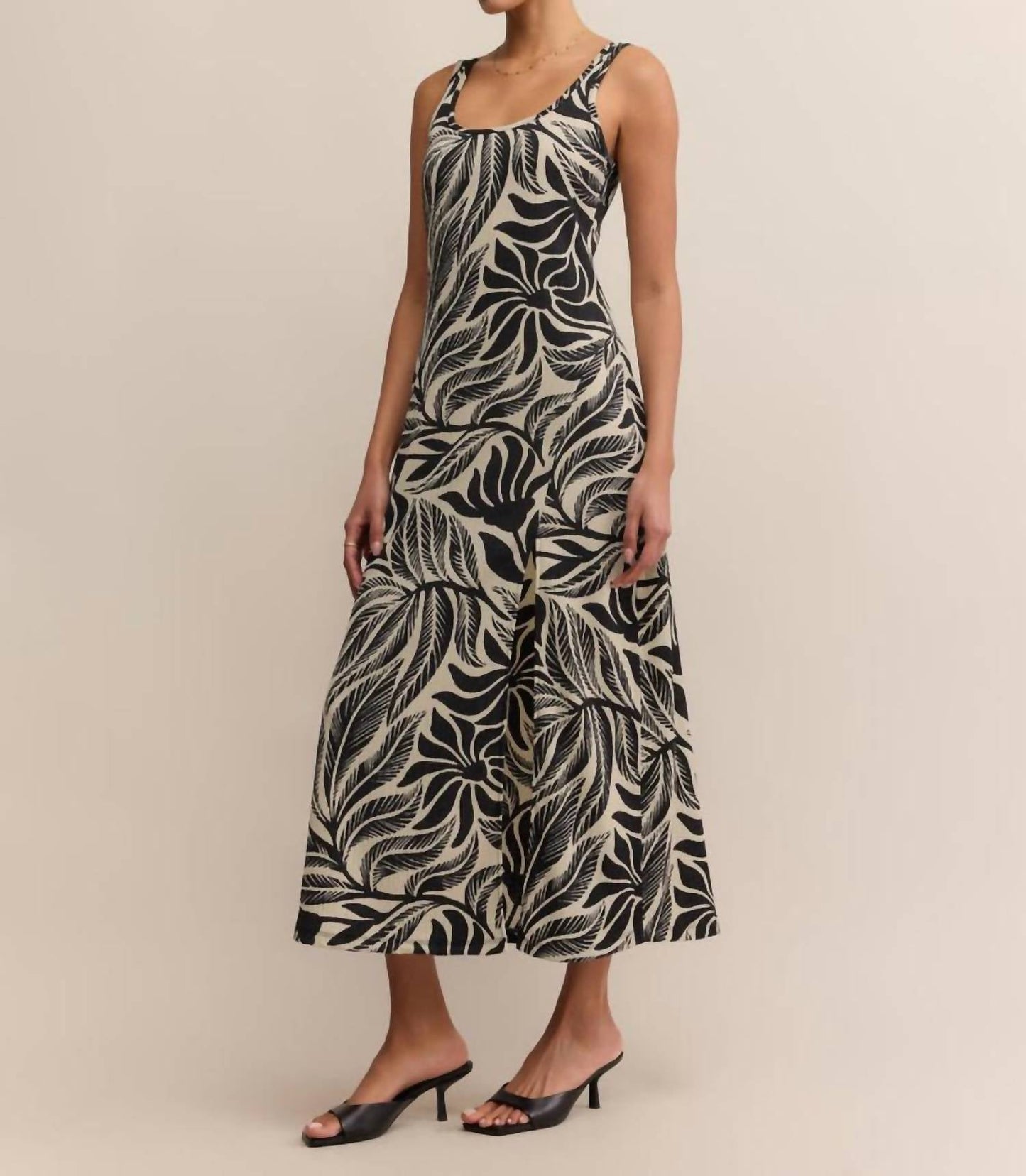 Z Supply - Polanco Isla Leaf Midi Dress