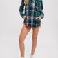 Bluivy - Flannel Plaid Shacket