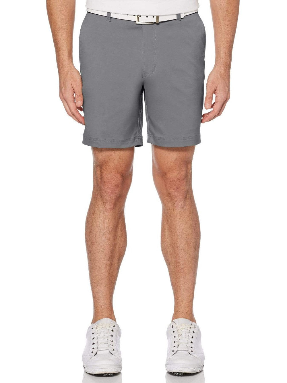 PGA TOUR Men's Flat Front Golf Shorts Gray Size 42