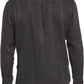 Cubavera Men's Solid Linen Shirt Gray Size X-Large