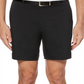 PGA Tour Men's 7 Flat Front Golf Shorts Black Size 32