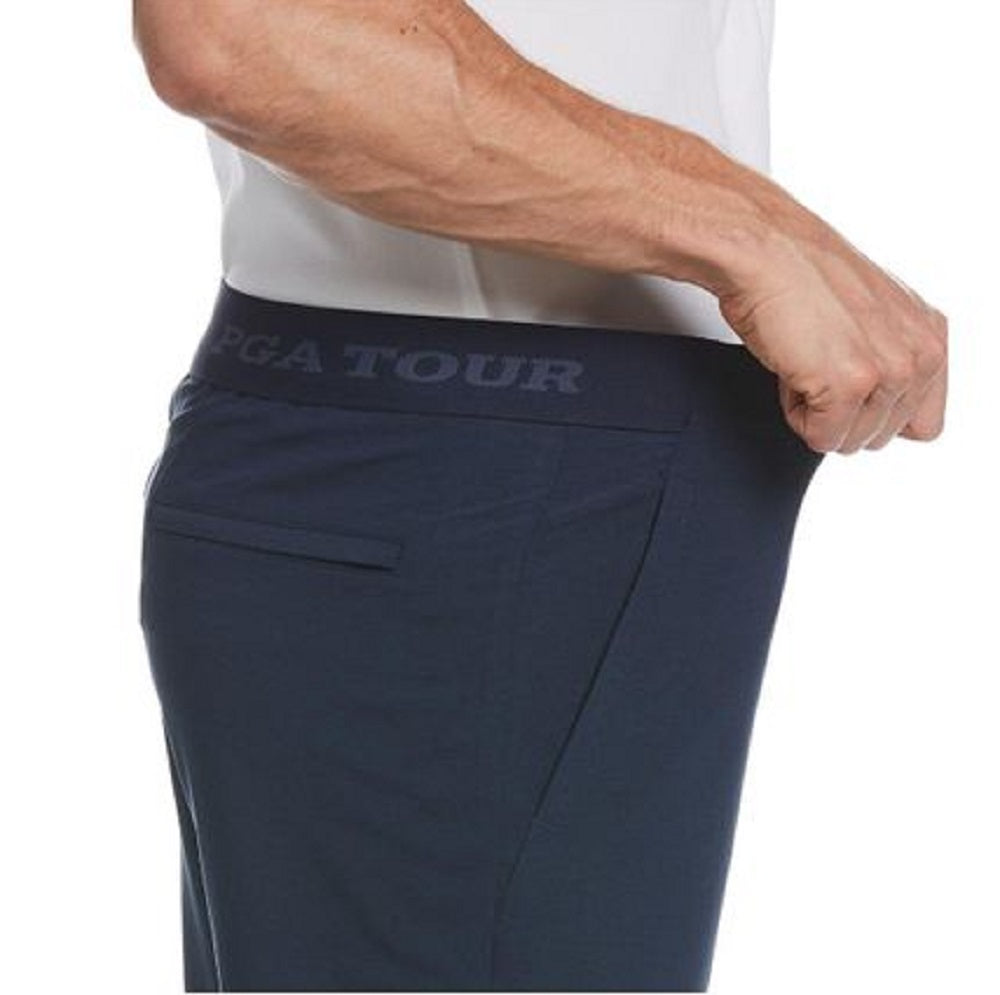 PGA TOUR Men's Pull On Golf Shorts Blue Size Medium
