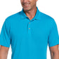 PGA Tour Men's Airflux Polo Shirt Blue Size X-Large