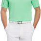 PGA Tour Men's Edge Collar Polo Shirt Green Size X-Large