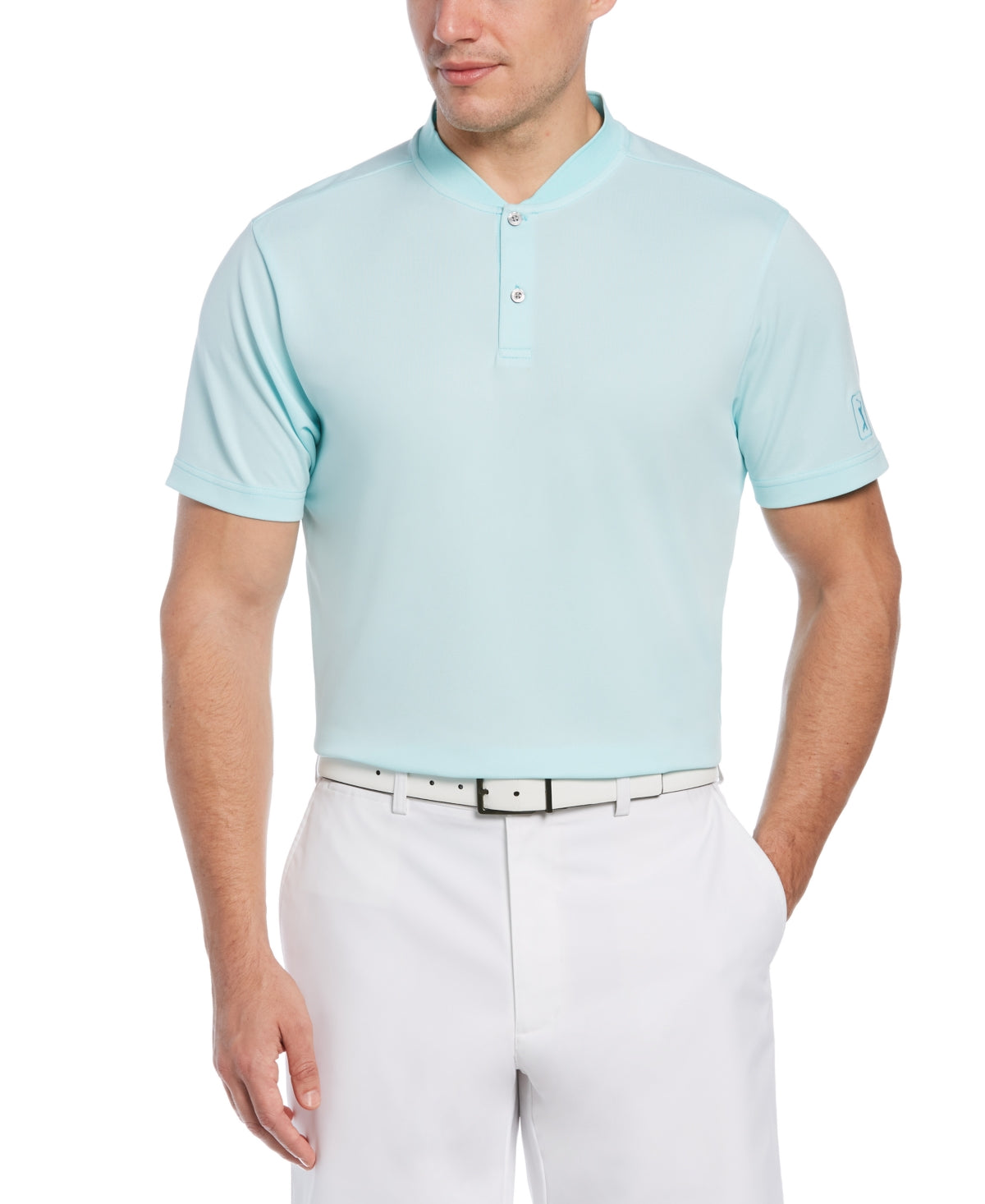 PGA Tour Men's Edge Collar Polo Shirt White Size XX-Large