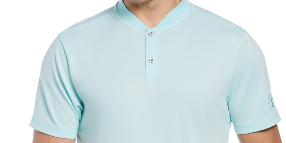 PGA Tour Men's Edge Collar Polo Shirt White Size XX-Large