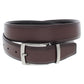 Perry Ellis Men's Leather Reversible Dress Belt Brown Size 32