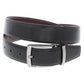 Perry Ellis Men's Leather Reversible Dress Belt Brown Size 32