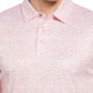 PGA Tour Men's Vacation Floral Print Golf Polo White Size Small