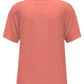 PGA Tour Men's Conversational Print Golf Polo Red Size X-Large