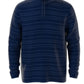 PGA Tour Men's Textured Stripe Performance Golf Hoodie Blue Size Large