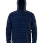 PGA Tour Men's Textured Stripe Performance Golf Hoodie Blue Size Large