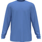 PGA Tour Men's Mixed Media Sun Protection Golf Shirt Blue Size Large