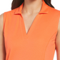 PGA Tour Women's Airflow Top Orange Size Small