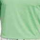 PGA Tour Men's Space Dye Texture Golf Polo Shirt Green Size Large