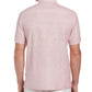 Cubavera Men's Tropical Combo Panel Shirt Pink Size Small