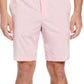 PGA Tour Men's Flat Front Heathered Golf Shorts Pink Size 36