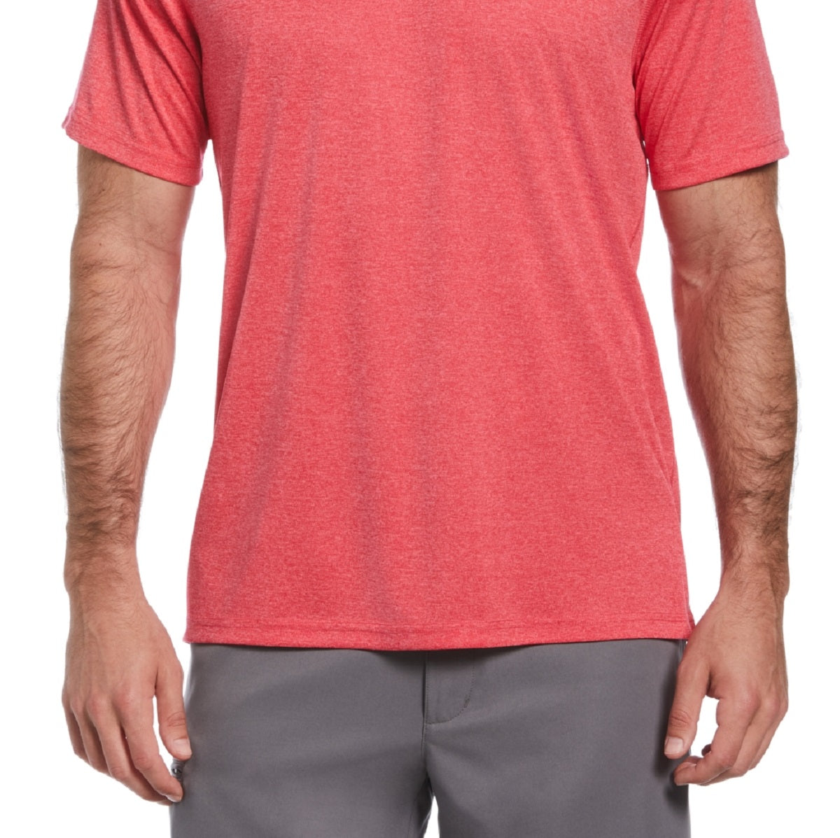 PGA Tour Men's Performance Golf T-Shirt Pink Size Medium