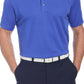 PGA Tour Men's Airflux Golf Polo Blue Size Small