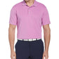 PGA Tour Men's Airflux Golf Polo Purple Size Medium