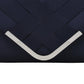 La Regale Women's Teagan Crisscross Structured Envelope Bag Blue Size Regular