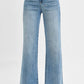 Risen - High Waist Wide Front Yoke Detailed Jeans