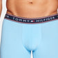 Tommy Hilfiger Men's 3 Pk Cotton Stretch Boxer Briefs Blue Size XX-Large