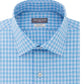 Van Heusen Men's Plaid Regular Fit Dress Shirt Blue Size 2XL