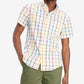 Tommy Hilfiger Men's Hadley Windowpane Shirt White Size Large
