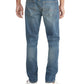 Tommy Hilfiger Men's Th Flex Slim Fit Flannel Brushed Denim Jeans Blue Size 36X34
