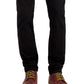 Tommy Hilfiger Men's Slim Fit Fade Proof Jeans Black Size 30X30