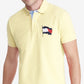 Tommy Hilfiger Men's Alwyn Custom Fit Th Flex Polo Shirt Yellow Size Large