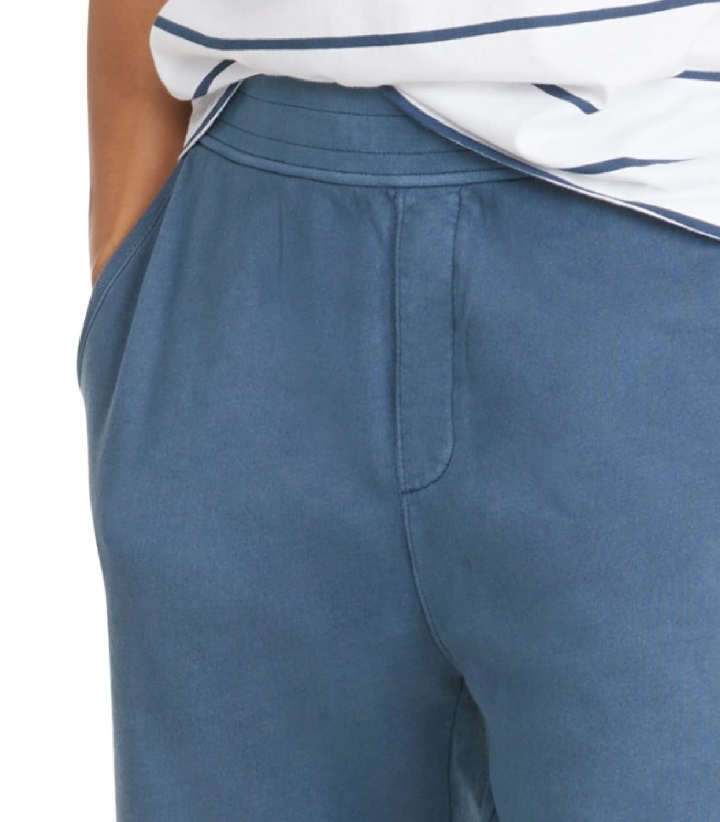 Tommy Hilfiger Men's Garment Dyed Sweatshorts Blue Size X-Large