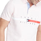 Tommy Hilfiger Men's Th Flex Nial Custom Fit Short Sleeve Polo Shirt Pink Size Large