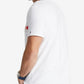 Tommy Hilfiger Men's Flag Stripe Short Sleeve T Shirt White Size Small