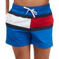 Tommy Hilfiger Men's Big & Tall Flag Swim Trunk Blue Size XX-Large