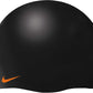 Nike Women's Silicone Swim Cap Swimsuit Black Size Regular